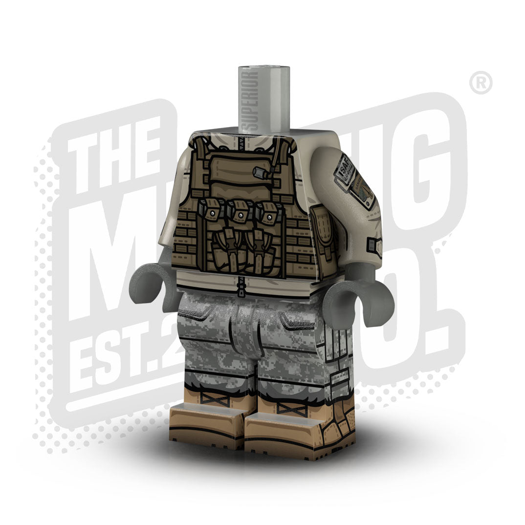 Custom Printed Lego - UCP Ranger Body #04 - The Minifig Co.