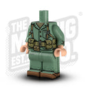 Custom Printed Lego - USMC WWII Body - BAR - The Minifig Co.