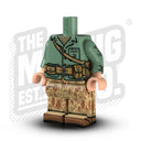 Custom Printed Lego - USMC WWII Body - Corpsman - The Minifig Co.