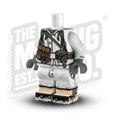 Custom Printed Lego - German Winter Luftwaffe Body -  MP40/Pistol - The Minifig Co.