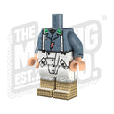 Custom Printed Lego - WWII German Luftwaffe Body (Flieger Field) - The Minifig Co.