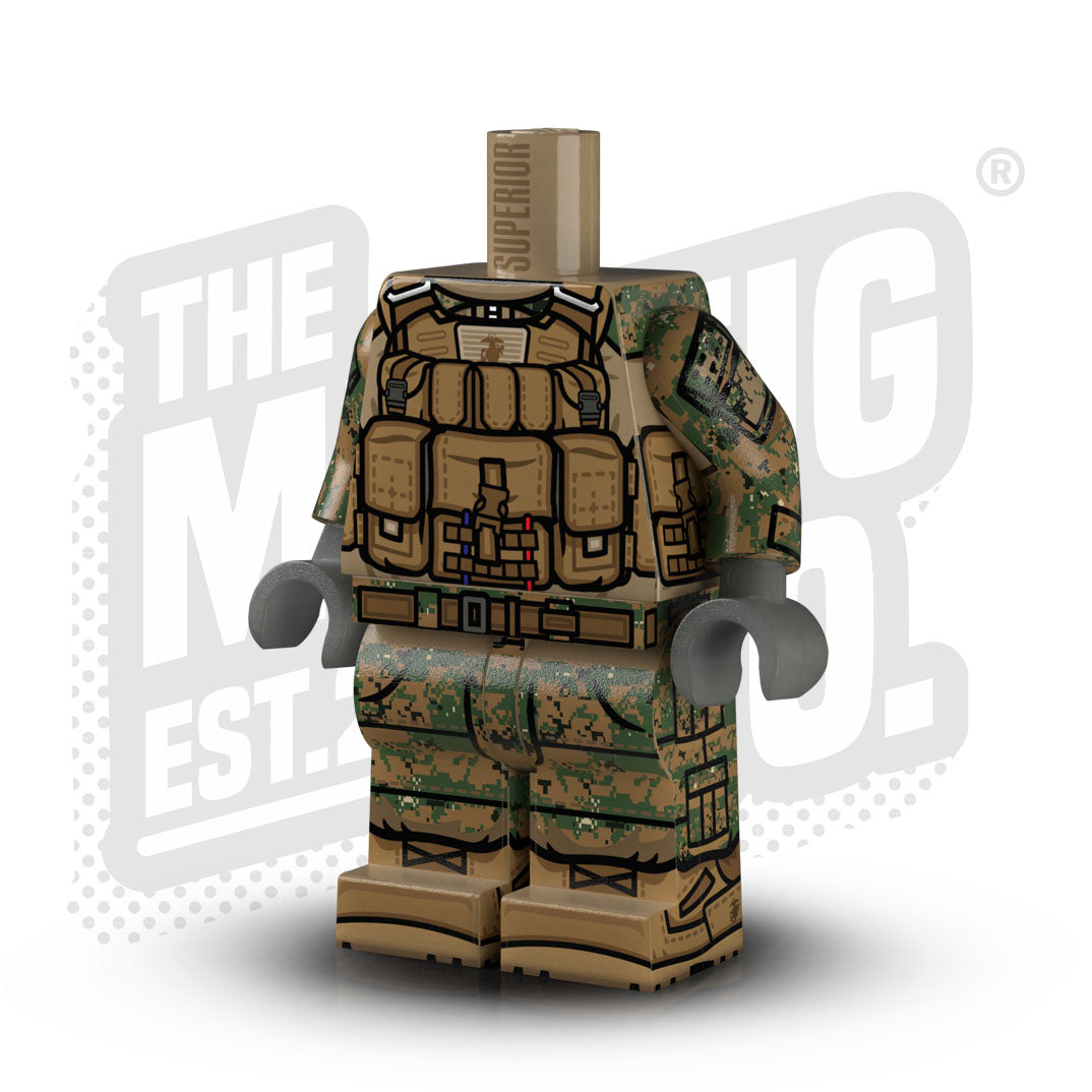 USMC Woodland Marpat MG Body