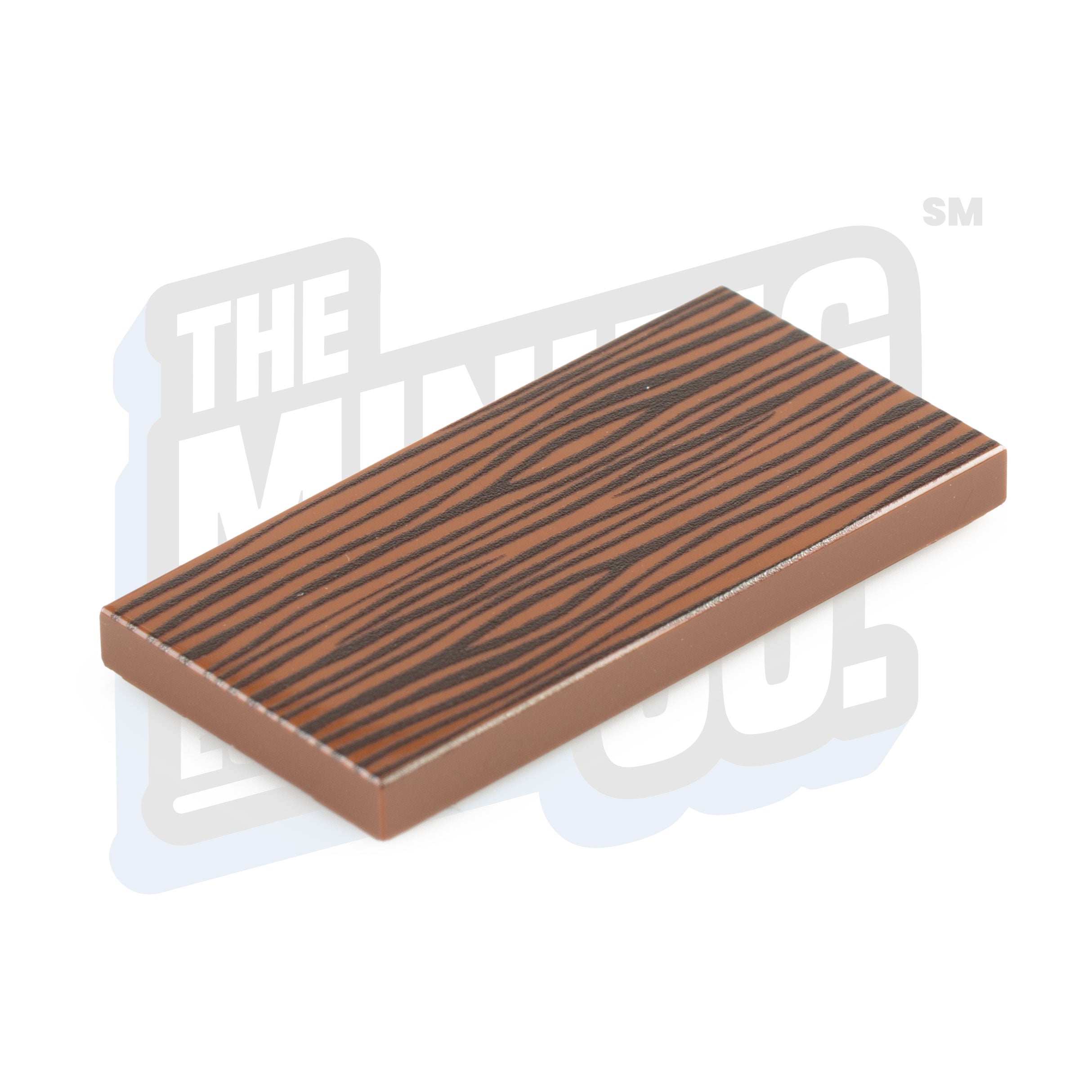 Wood Grain Tile (2x4) - The Minifig Co.