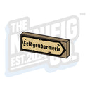 Custom Printed Lego - German Feldgendarmerie Tile (1x3) - The Minifig Co.