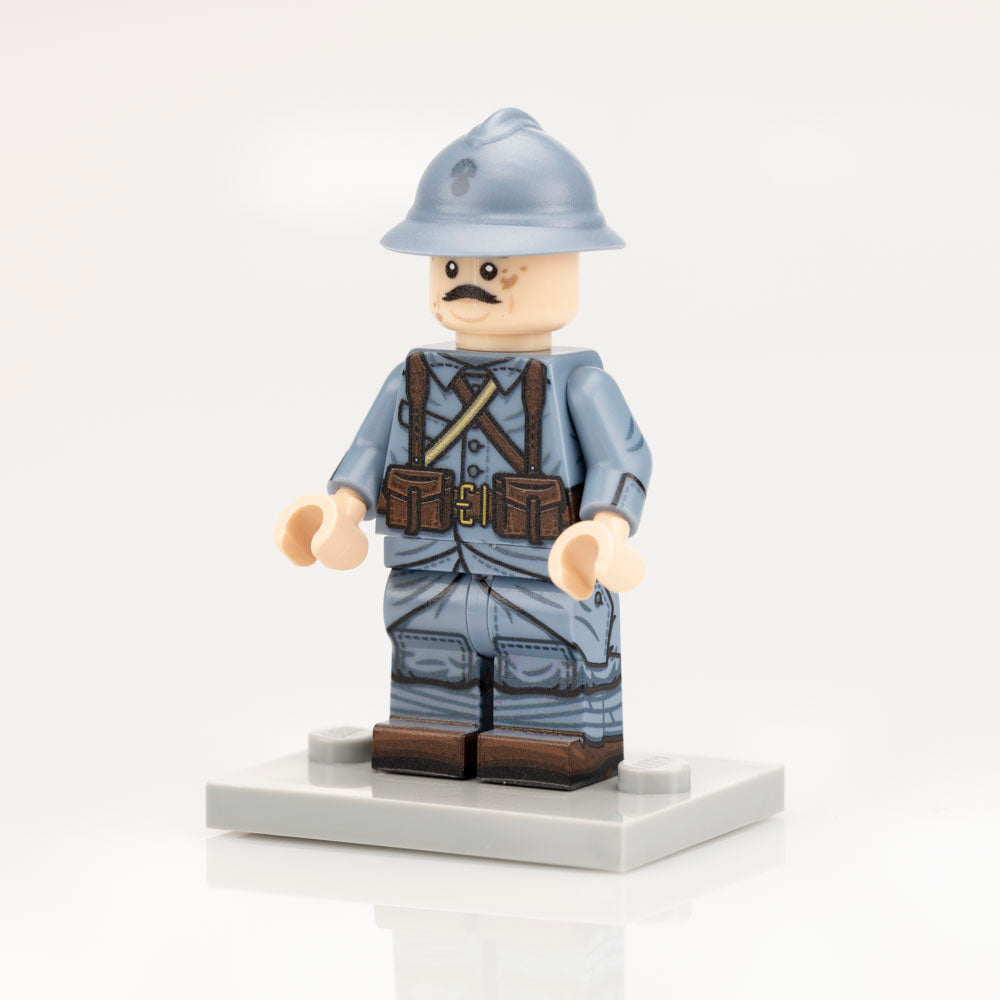 Custom Printed Lego - WWI French Infantry - The Minifig Co.