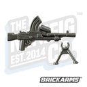 Custom Printed Lego - Bren w/Bipod (Gunmetal) - The Minifig Co.