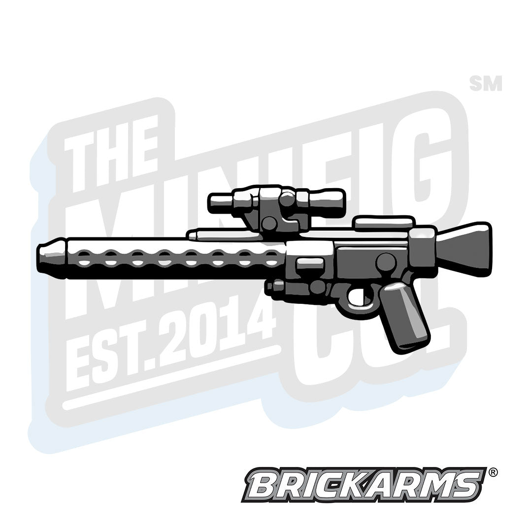 Custom Printed Lego - DLT-20A Heavy Blast Rifle (Black) - The Minifig Co.