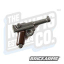 Custom Printed Lego - P08 Luger - RELOADED - The Minifig Co.