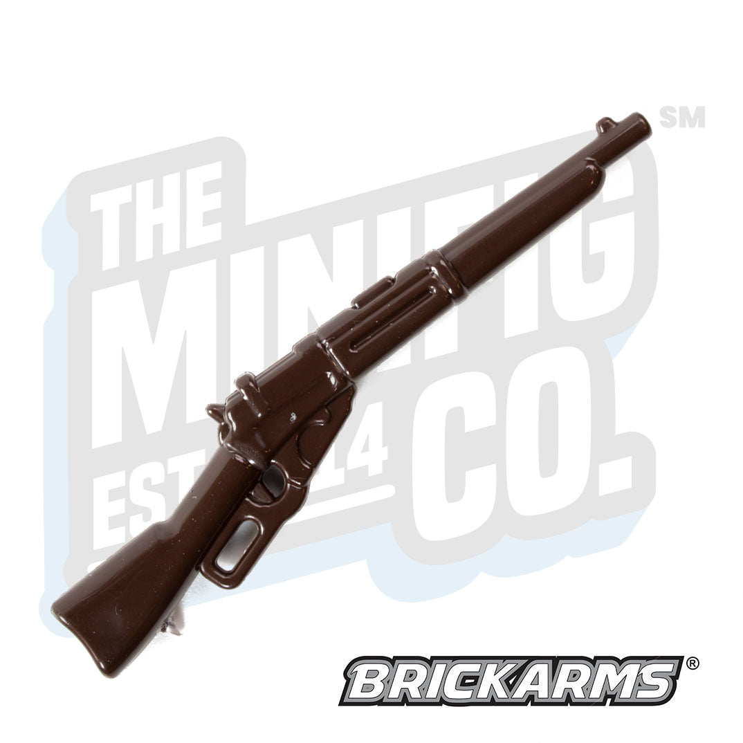 Custom Printed Lego - M1895 Lever Action Russian (Brown) - The Minifig Co.