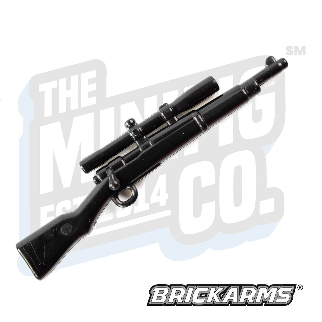 Custom Printed Lego - M1903 USMC Sniper (Black) - The Minifig Co.