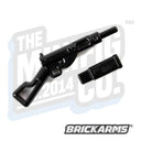 Custom Printed Lego - Sten Gun (Black) - The Minifig Co.