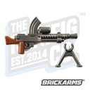 Custom Printed Lego - Type 99 LMG - RELOADED (Brown) - The Minifig Co.