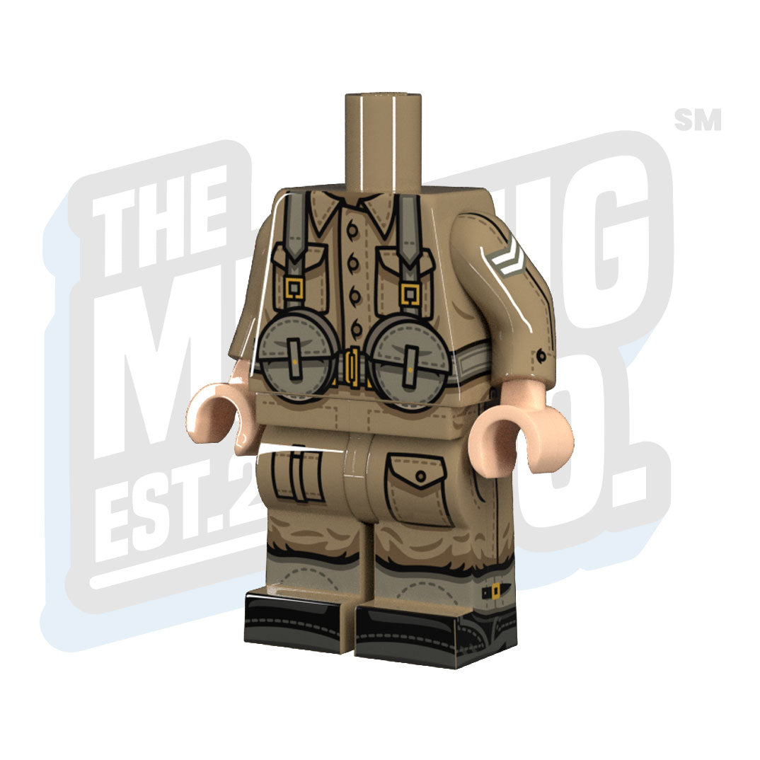 WWII British Body (Lewis) - The Minifig Co.