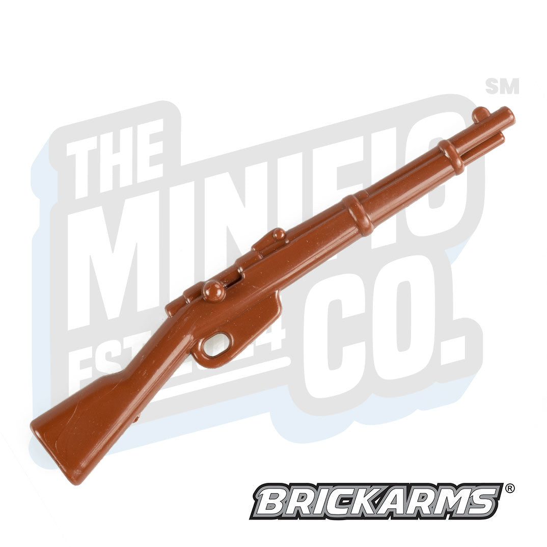 Carcano Rifle (Brown) - The Minifig Co.