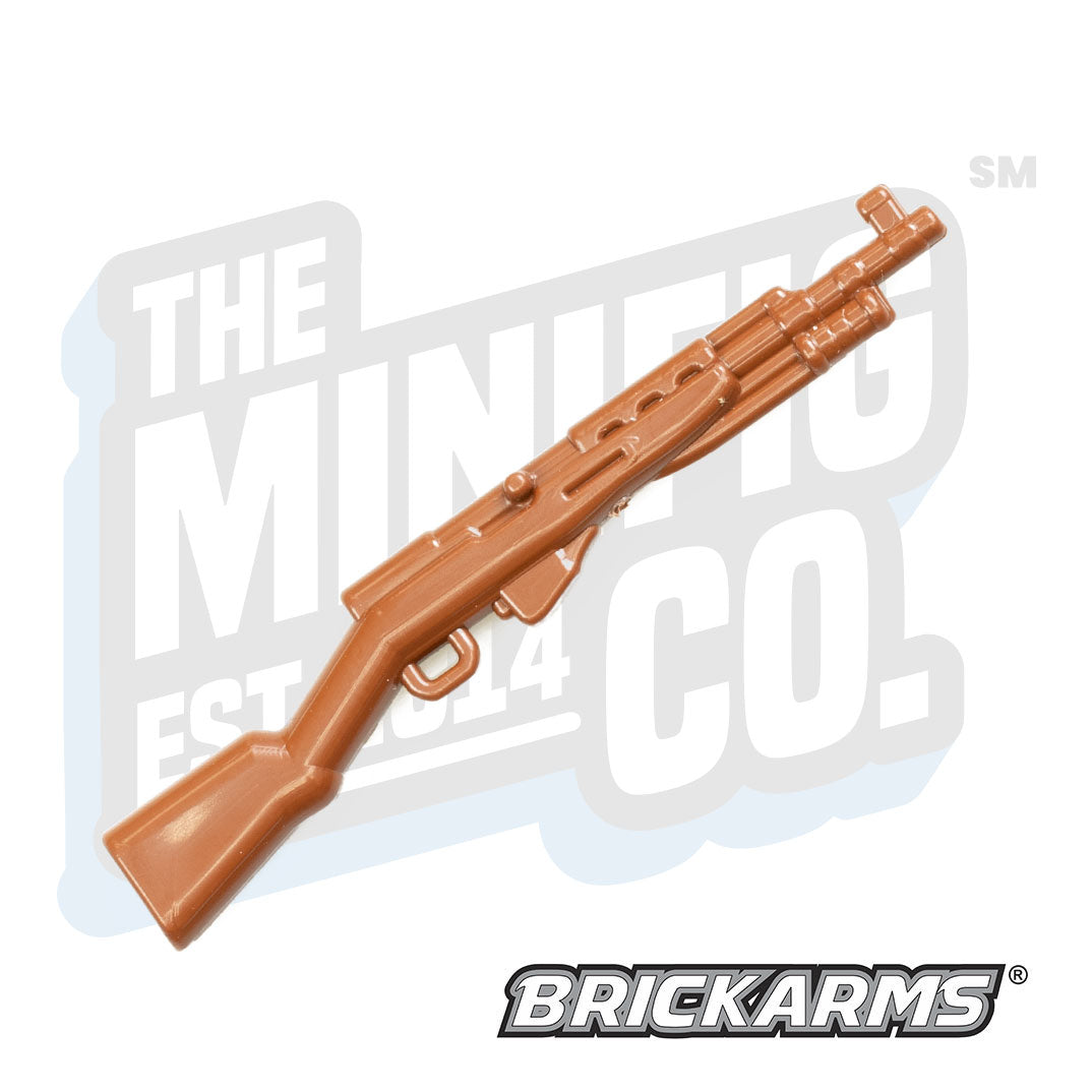 SKS Rifle - Stowed (Brown) - The Minifig Co.