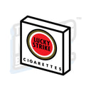 Custom Printed Lego - Lucky Strike Cig Tile - The Minifig Co.