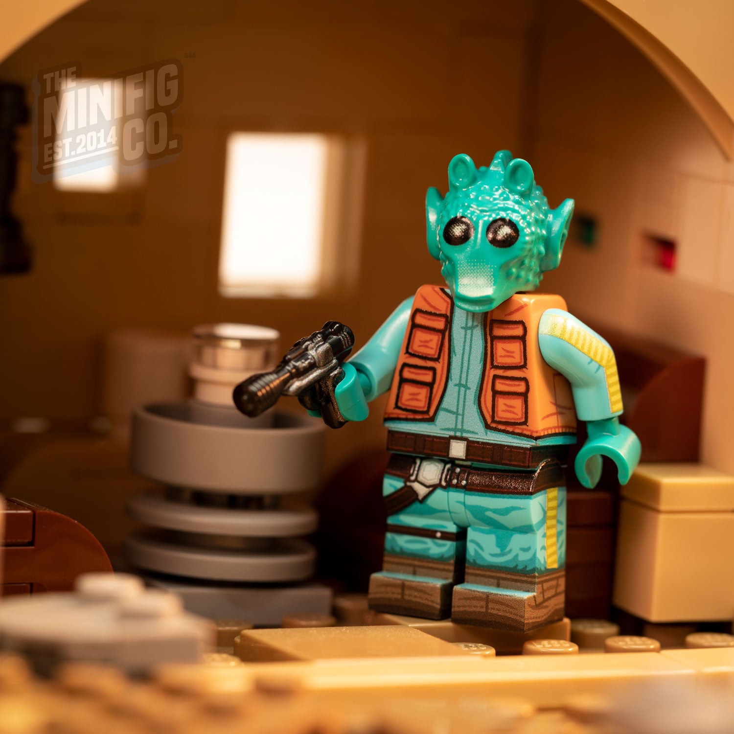 Green Space Lizard - The Minifig Co.