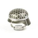 Custom Printed Lego - Half Basket Stahlhelm - The Minifig Co.