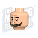 Modern 90's Chinstrap #01 (Lt. Flesh) - The Minifig Co.