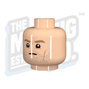 Dumbfounded Head #01 (Lt. Flesh) - The Minifig Co.