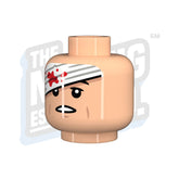 Custom Printed Lego - Head Injured #6 - The Minifig Co.