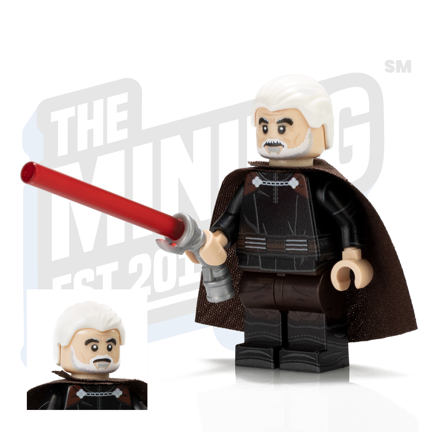 Custom Printed Lego - The Count - The Minifig Co.