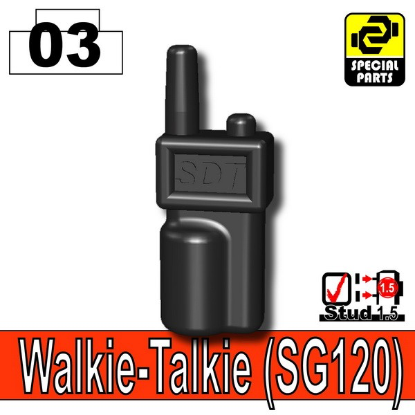 Walkie-Talkie (SG120) - The Minifig Co.