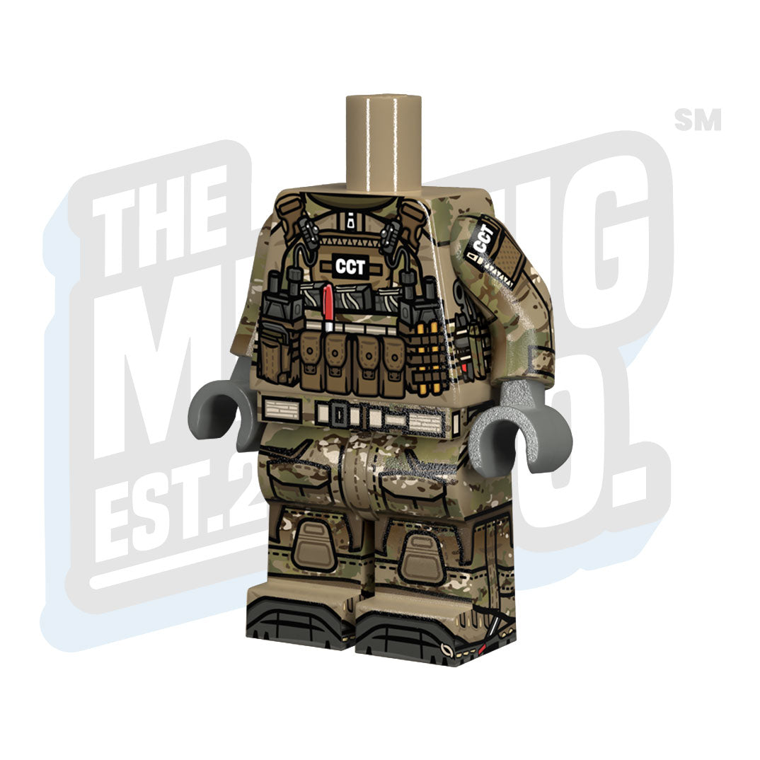 Custom Printed Lego - USAF CCT Kangaroo Body - The Minifig Co.