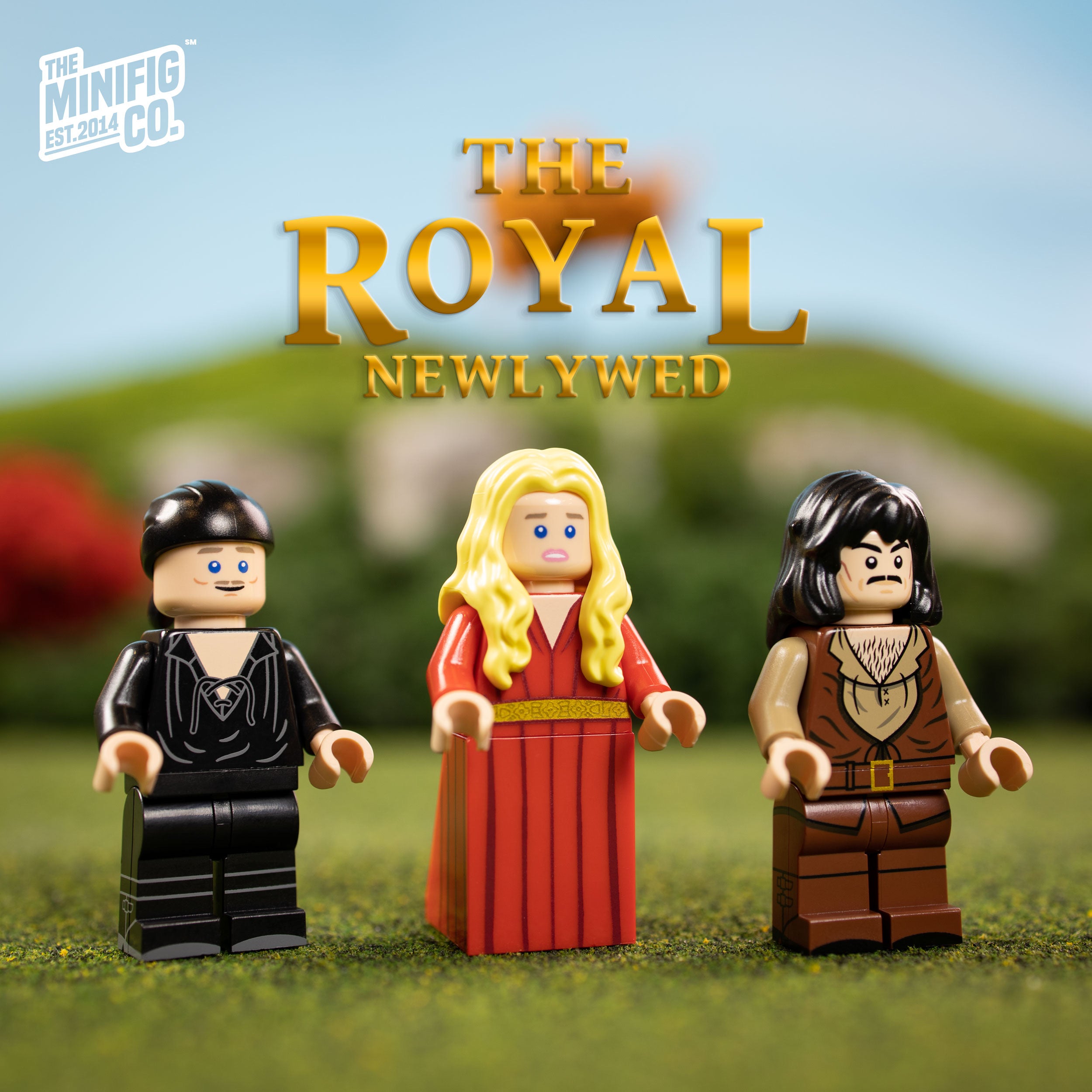 Custom Printed Lego - The Royal Newlywed - The Minifig Co.