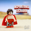 Custom Printed Lego - Inspirational Luchador - The Minifig Co.