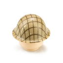 Custom Printed Lego - Weathered/Netted Japanese Helmet - The Minifig Co.