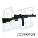 Custom Printed Lego - MAB-38 (Black) - The Minifig Co.