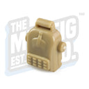 Backpack (Dark Tan) - The Minifig Co.