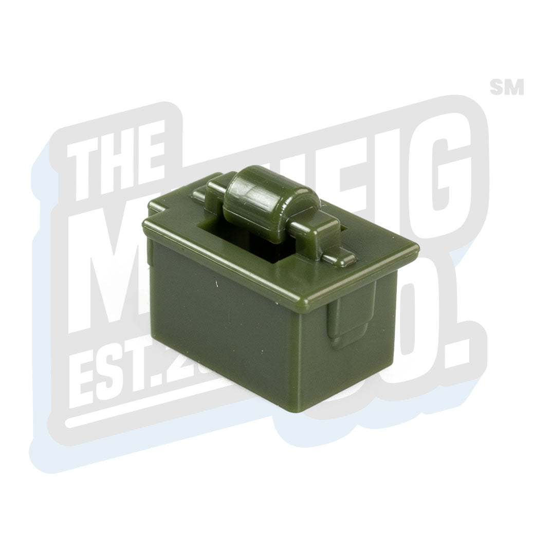 BG50 Ammo Box (Tank Green) - The Minifig Co.