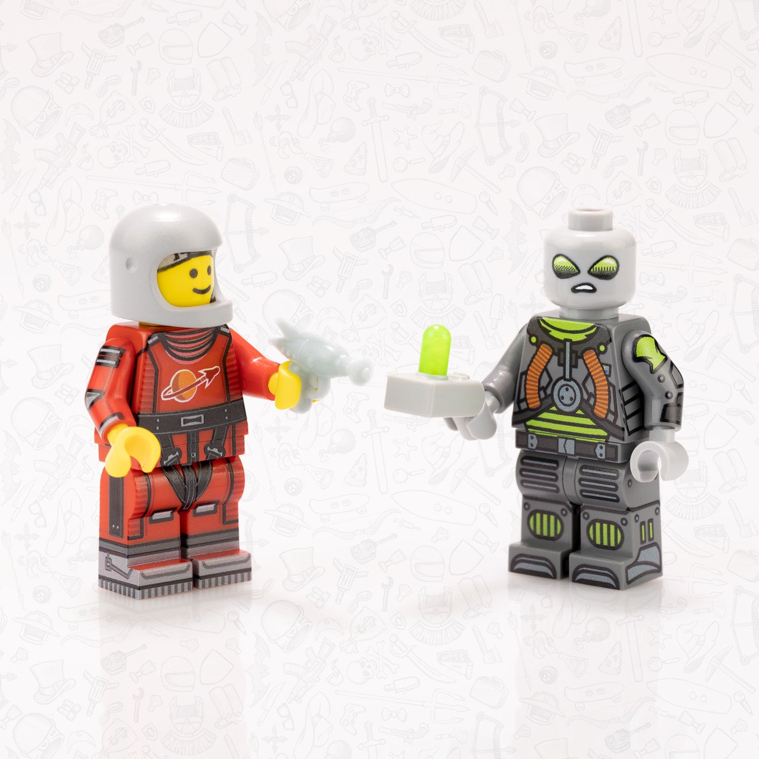 Custom Printed Lego - MinifigsMonthly June Leftovers - The Minifig Co.