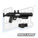 Custom Printed Lego - E-10 Blaster w/Mag (Black) - The Minifig Co.