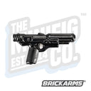 Custom Printed Lego - Corpo Blaster No Scope (Black) - The Minifig Co.