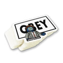 Custom Printed Lego - OBEY Sticker - The Minifig Co.