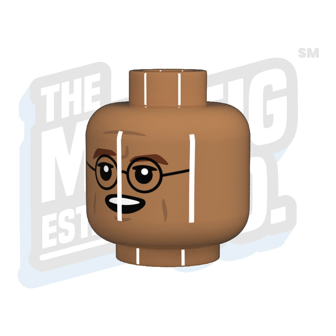 Glasses Head #04 - The Minifig Co.