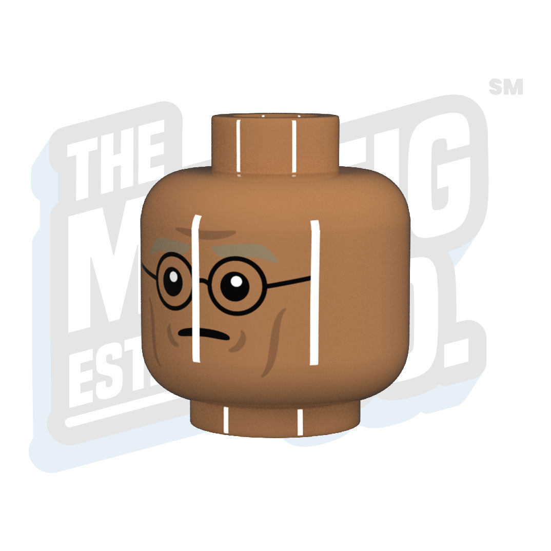 Glasses Head #03 - The Minifig Co.