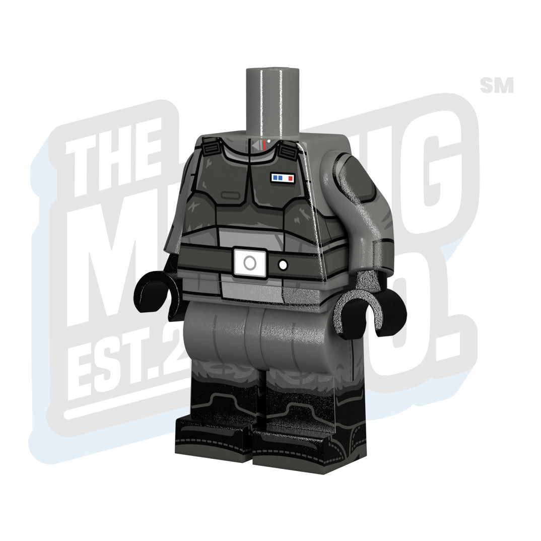 Custom Printed Lego - Imperial ISB Armored Officer (Captain) - The Minifig Co.