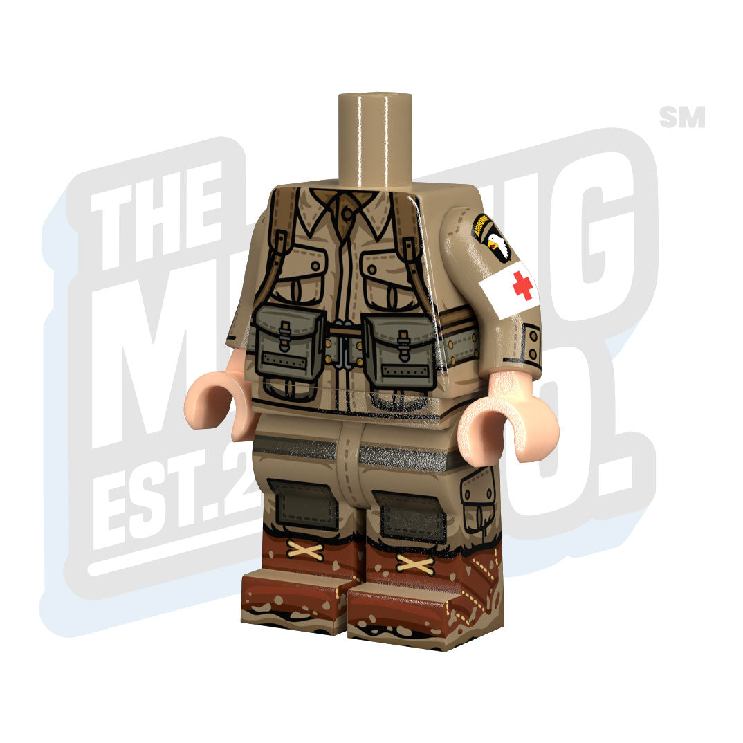 Custom Printed Lego - U.S. 101st Airborne (Medic) - The Minifig Co.