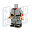 Custom Printed Lego - Confederate Artillery Body - The Minifig Co.