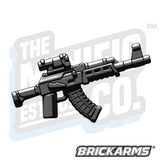Custom Printed Lego - AK-74-Specter- (Black) - The Minifig Co.