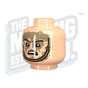 Custom Printed Lego - British Chinstrap Head #11 - The Minifig Co.