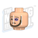 Custom Printed Lego - British Chinstrap #02 (Lt. Flesh) - The Minifig Co.
