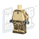 Custom Printed Lego - Combat Shirt Bodies (AOR1) - The Minifig Co.