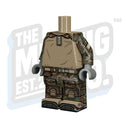 Custom Printed Lego - Combat Shirt Bodies (DPM) - The Minifig Co.