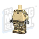Custom Printed Lego - Combat Shirt Bodies (Multicam) - The Minifig Co.