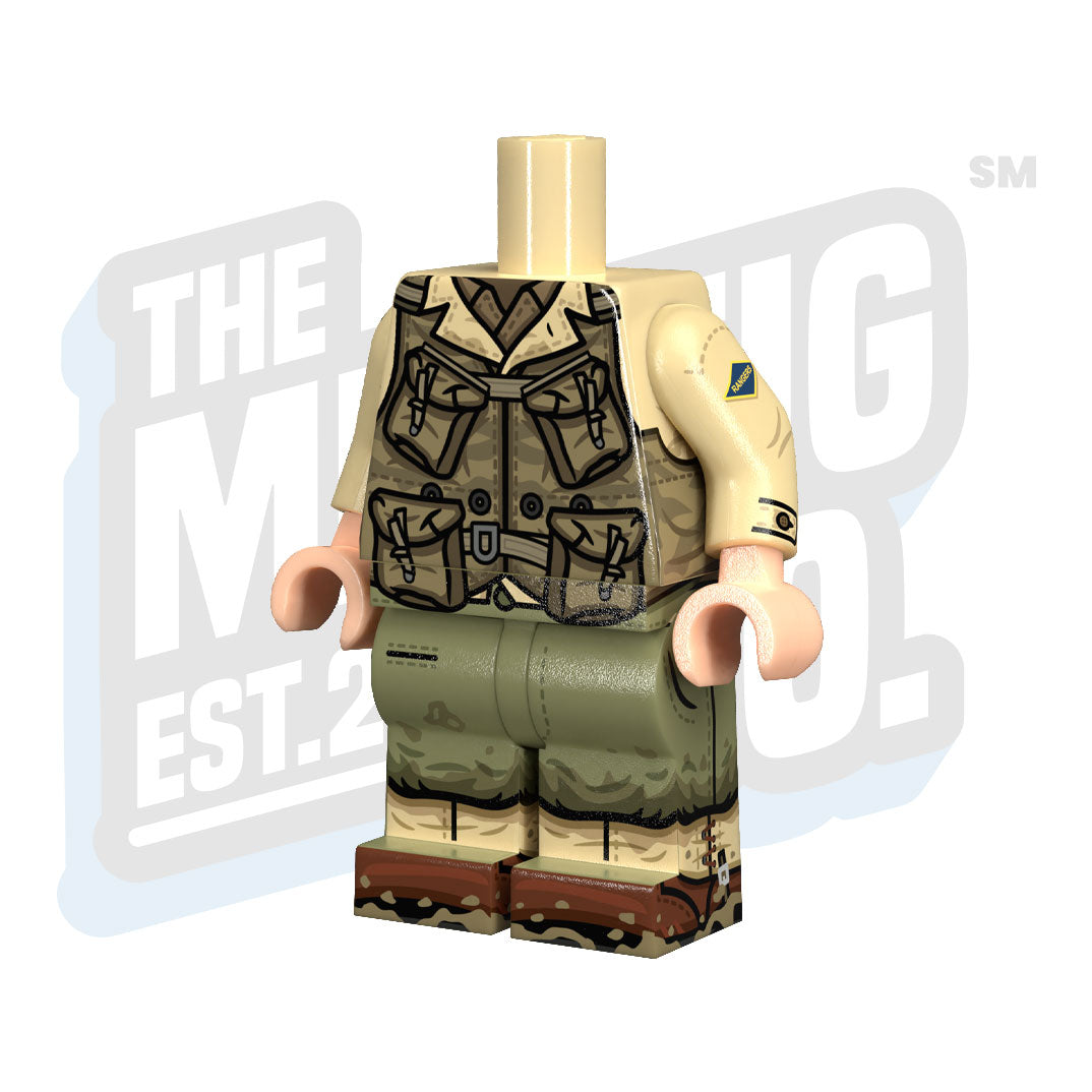 Custom Printed Lego - US Assault Vest Body (Standard) - The Minifig Co.